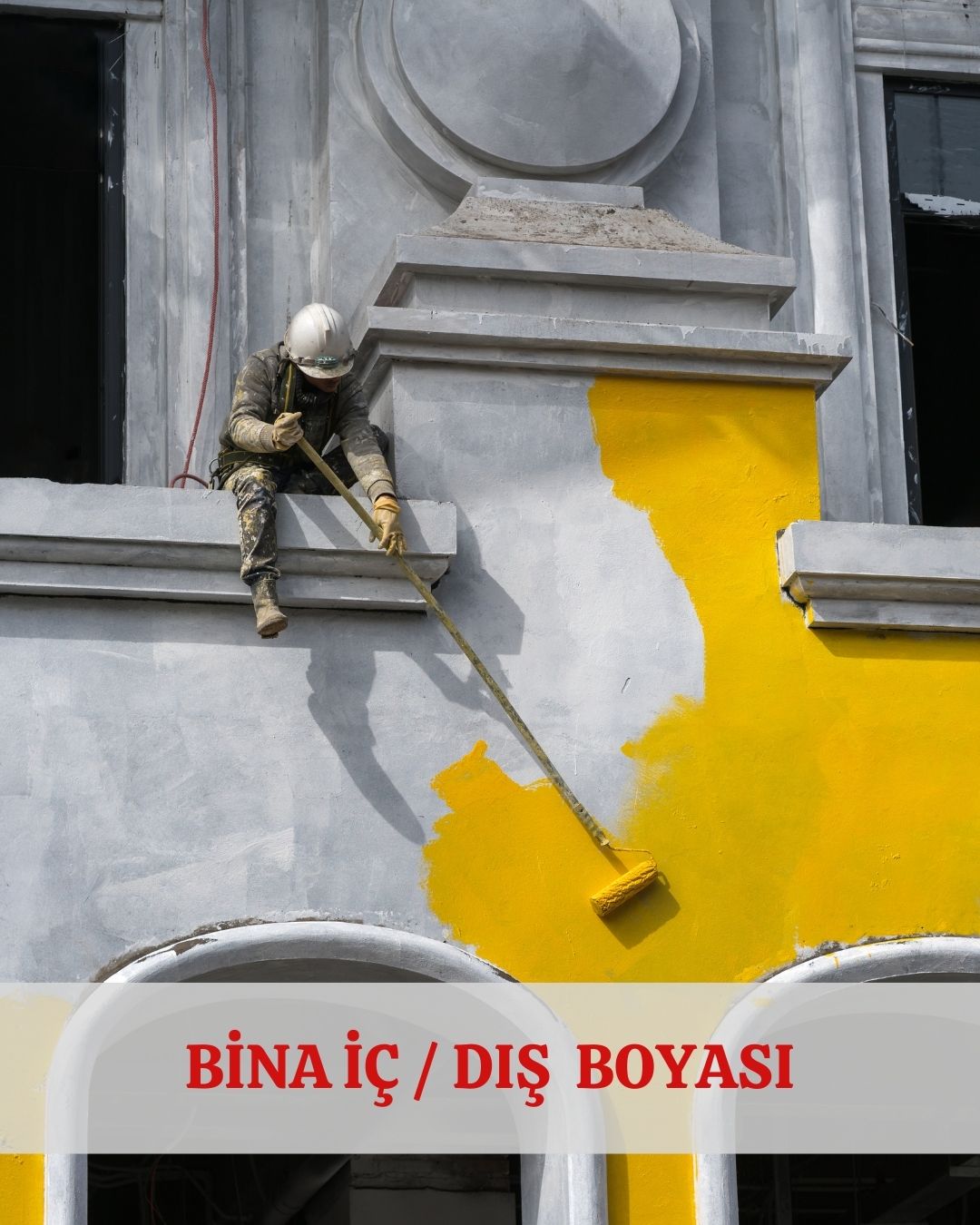 BİNA İÇ / DIŞ BOYASI